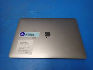 lot 32 image: Apple&nbspMacBookPro15,1 A1990 MR932LLA &nbspINTEL CORE I7-8850H 2.6 Ghz  32GB DDR4 SDRAM  500GB HDD  15.4 screen with 2880 x 1800 Resolution  Includes IOS and Charger  Anti-glare film is peeling