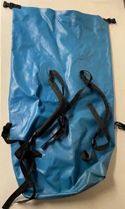 lot 103 image: Dry Bag - Cascade Design Brand - Medium Blue - Backpack Style