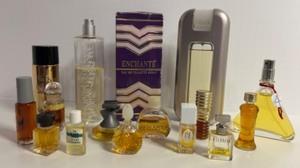 lot 50 image: Large Collection of PERFUME Full, Large & Miniature Bottles Variety of Fragrances