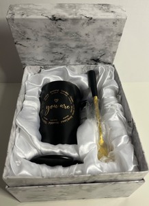 lot 295 image: Encouragement Mug Spoon and Steep Top Tea Set