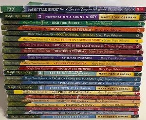 lot 291 image: Magic Tree House Random Lot of 22 Books