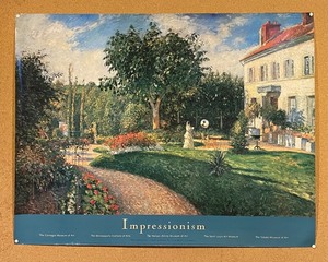 lot 173 image: Vintage Impressionism Exhibit Art Poster