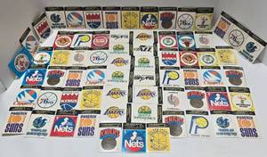lot 232 image: Vintage 1979-80 NBA Basketball Sticker Cards - Qty. 67