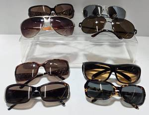 lot 239 image: Fossil, Ralph Lauren, Bobster, Fitovers, & Other Sunglasses - Qty. 8