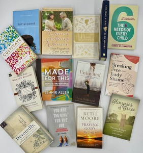lot 124 image: 14 Fabulous Books - Faith, Memoir, Ministry, Parenting, and Purpose
