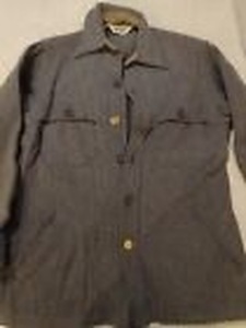 lot 62 image: Vintage WOOL Hunting Shirt WOOLRICH Herringbone -1960s