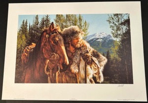 lot 9 image: PAUL CALLE Companions Litho Limited Edition Print Signed and Number 182950