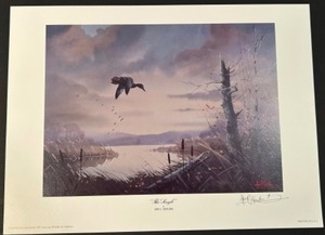 lot 26 image: LES KOUBA  The Single Artist Signed AWAG Seal Mint Unframed Print