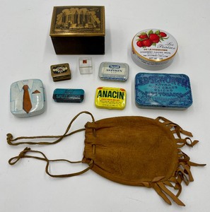 lot 179 image: Charming Containers - Vintage Collectibles - Qty 10  early 1900s