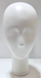lot 357 image: FUSION Head Fixture for Wigs, Hats, or Headwear Display