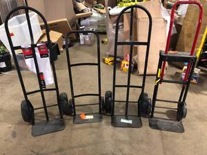 lot 15 image: Lot of Assorted Dolly Trucks Various Models and Conditions Customer Returns See Pictures