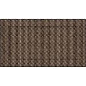 lot 21 image: Lot of StyleWell Woven Basketweave Brown 20 in. x 36 in. IndoorOutdoor Mat    Customer Returns See Pictures