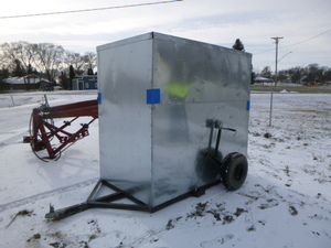 Homemade Spear Fishing House