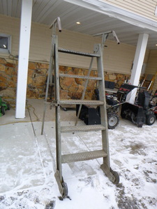 Rolling Heavy Duty Ladder