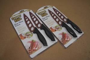 lot 16 image: 2 Copper Knife Sets