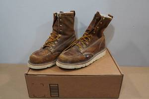 lot 109 image: Thorogood Mens Work Boots -Size 9D