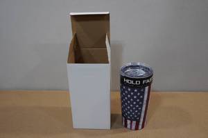 lot 119 image: Hold Fast American Flag 20oz Travel Mug