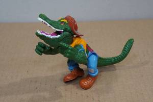 lot 215 image: Vintage TMNT Leatherhead Action Figure