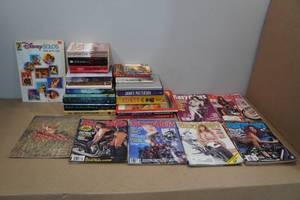 lot 239 image: Easyriders Magazines with Assorted Books