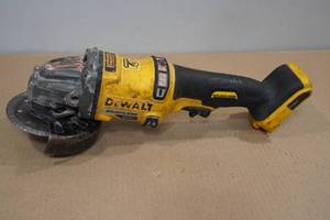 lot 242 image: DeWalt Brushless Flex Volt 4.5 Grinder