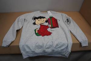 lot 256 image: Peanuts Crew Neck Sweatshirt -Large