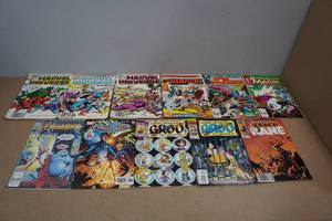 lot 271 image: Marvel Comic Books - Groo, Champions, Marvel Universe