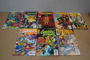 lot 276 image: X-Men Comic Books -Wolverine, 2099, Gambit Externals