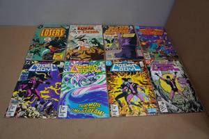 lot 282 image: DC Comic Books -Cosmic Boy, The Losers, Blue Devil
