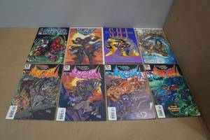 lot 286 image: Comic Books -Cyber Force, Black Tide, Legacy, Hell