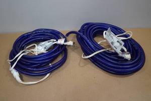 lot 312 image: 2 Blue Rope Lights