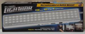 lot 6 image: Bell  Howell  Light Bar - White - NEW