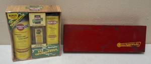 lot 16 image: (1) Remington REM OIL 100th Anniversary - Kit with Bonus Ammo & (1) Outers Gunslick Rifle Kit (See Photo)