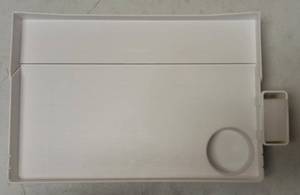 lot 36 image: SOLEJAZZ  (1) Bedside Shelf - White - NEW