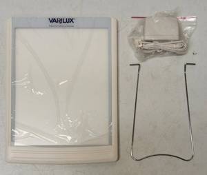 lot 47 image: Varilux - Revolutionary Lenses Light Frame with Smart Power Switching Adapter - Viewing Area Approx. 10in. X 8in.  NEW