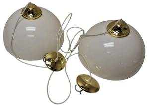lot 45 image: Cordelia Lighting  (2) 15 Pendant Interior Lights