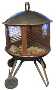 lot 60 image: Value Combo Lot (1) Heat Wave Landmann - Firepit (1) Dirt Devil Ultra - Hand Held Vacuum (5 Boxes) Fire Chief Box of 40 Strike Anywhere Matches