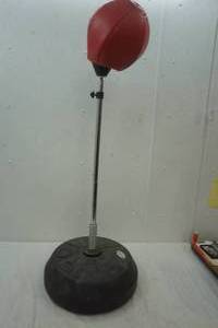 lot 598 image: Boxing bag and stand