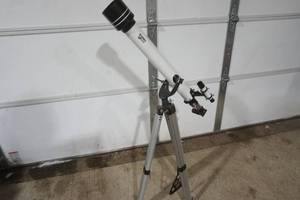 lot 383 image: telescope and stand