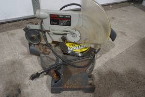 lot 387 image: 8.25 Craftsman compound miter saw