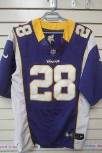 lot 406 image: Peterson Vikings jersey, 44G