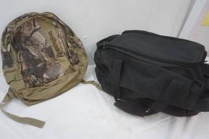 lot 425 image: Remington backpack and gear bag