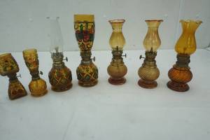 lot 535 image: oil lamps