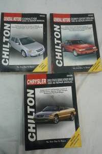 lot 540 image: Chilton repair manuals