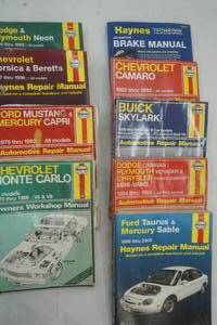 lot 542 image: Haynes repair manuals