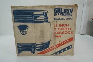 lot 546 image: Galaxy by Lasko HASSOCK FAN