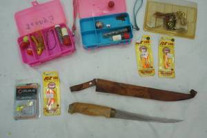 lot 573 image: Fishing tackle