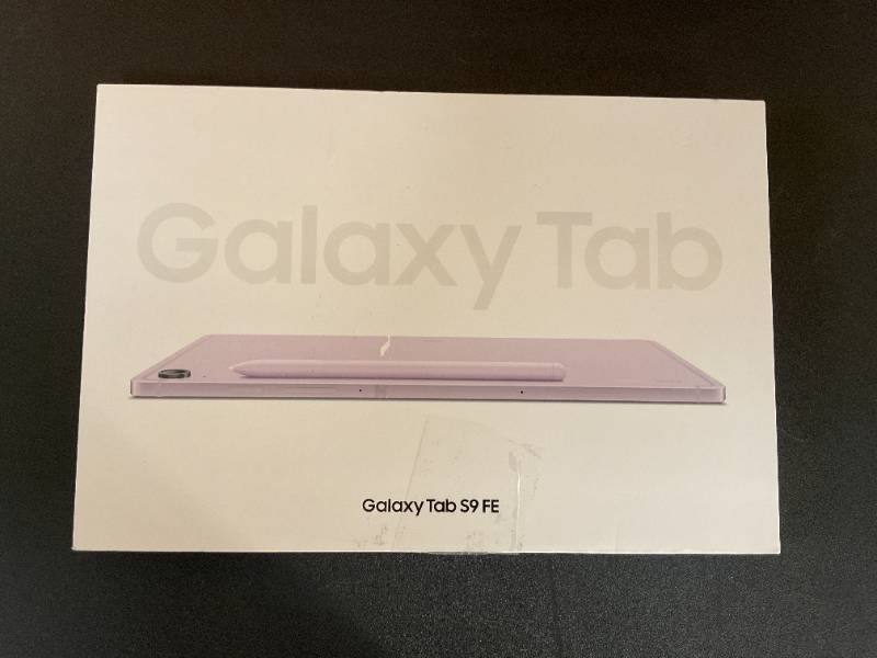 lot 1 image: Galaxy Tab S9 FE 8GB (RAM)  256GB  Wi-Fi  Lavender