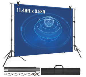 lot 103 image: VEVOR 12 x 10 ft Heavy Duty Backdrop Stand