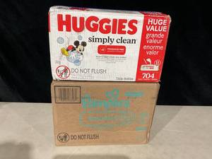 lot 344 image: LOT OF 2 Fragrance Free Baby Wipes