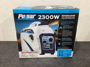 lot 501 image: Pulsar 2300-Watt Super Quiet Gasoline Powered Inverter Generator with USB
